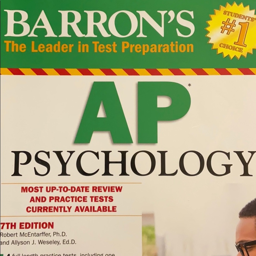 BARRON’S AP PSYCHOLOGY TEST PREPARATION